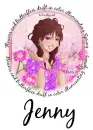 Flowers & Butterflies - Jenny