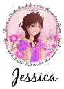 Flowers & Butterflies - Jessica