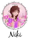Flowers & Butterflies - Niki