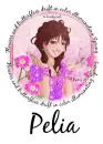 Flowers & Butterflies - Pelia