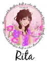 Flowers & Butterflies - Rita