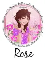Flowers & Butterflies - Rose