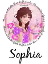 Flowers & Butterflies - Sophia