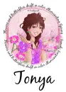 Flowers & Butterflies - Tonya