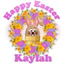 Happy Easter Kaylah