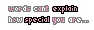 Explain Special