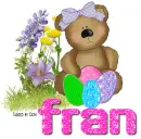 Sweet Easter bear- Fran