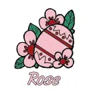 Easter Egg - Rose