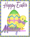 Happy Easter - Marilyn