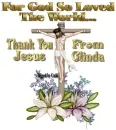 Thank you Jesus-Glinda