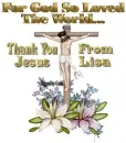 Thank you Jesus- Glinda