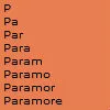Para..Paramore