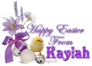 Chick with purple flowers- Kaylah