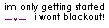 breathe carolina ; blackout