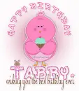 Happy Birthday  Tabby