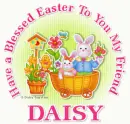 Have a blessed Easter Daisy