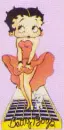 Betty Boop's red dress blow up 