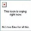 crying icon