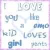 I love you like...