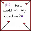 How Could You Say You Loved Me?