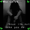 you dont care