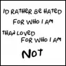 hated for me