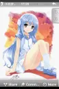 Blue Haired anime girls