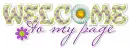 welcome to my page