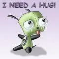 need hug.A.S.A.P
