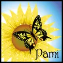 Sunflower And Butterfly - Pami