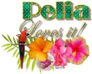 Tropical Loves it- Pelia
