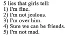 5 lies