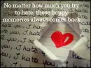 More Hate, More Memories