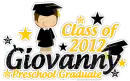 Giovanny-Preschooler Graduate, Class of 2012