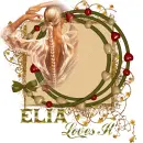 glitter text pesonal ELIA