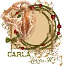 glitter text pesonal CARLA