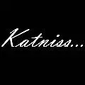 katniss- black and white