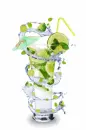 Cocktail with lime