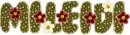 Glitter text pesonal-First Names Mileidi
