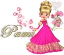 Pretty girl in pink-Pami