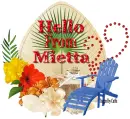 Tropical Flowers-Mietta