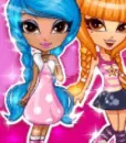 igg girls with glitter