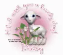 I wish you a lovely Day Daisy