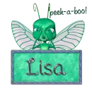 Peek-a-Boo Lisa