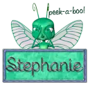 Peek-a-Boo Stephanie
