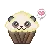 panda muffin