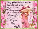 Being Friends - Delia