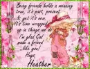 Being Friends - Heather