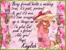 Being Friends - Kaylah