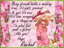 Being Friends - Rachel